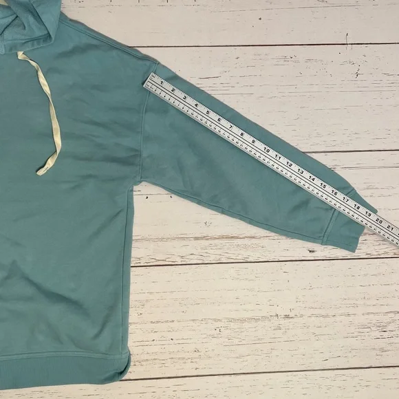 Universal Thread Aqua Blue Beach-Style Hoodie Sweatshirt, size XL, NWT - Picture 10 of 13